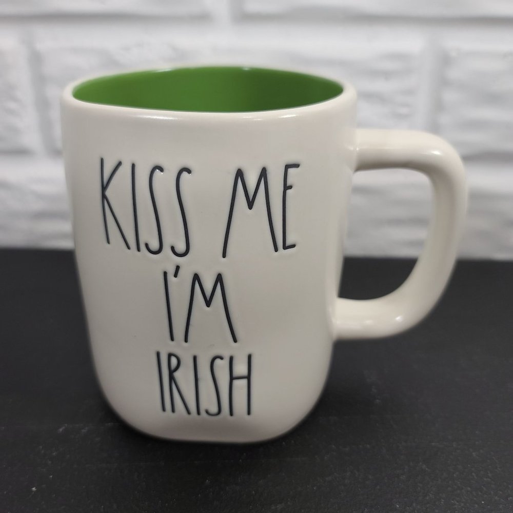 Rae Dunn Kiss Me I'm Irish Mug